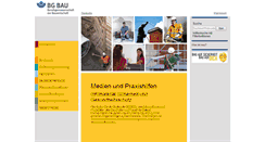 Desktop Screenshot of bgbau-medien.de